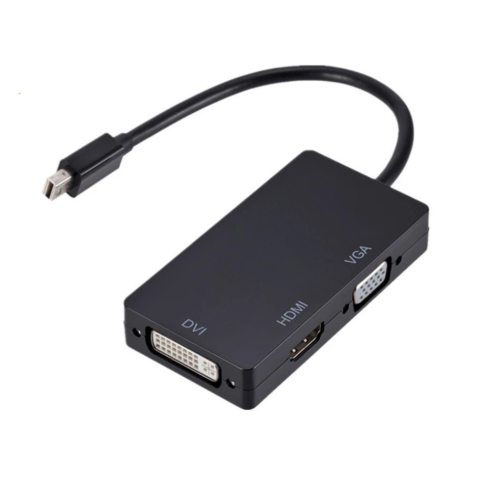 DISPLAY PORT TO HDMI-VGA-DVI ÇEVİRİCİ 3İN1 (4767) - Lisinya