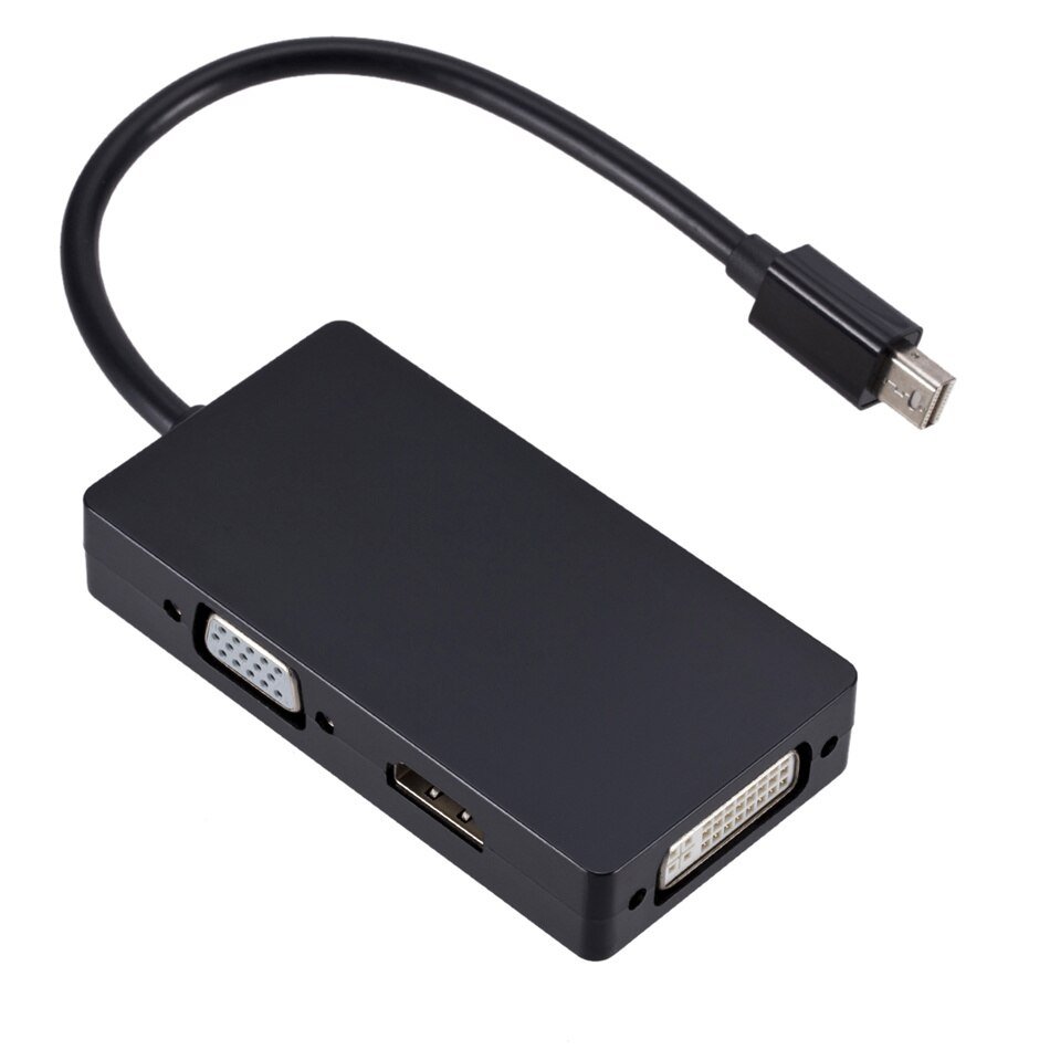 DISPLAY PORT TO HDMI-VGA-DVI ÇEVİRİCİ 3İN1 (4767) - Lisinya