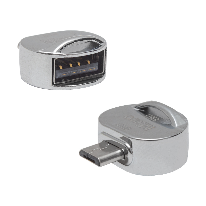 MICRO USB TO USB OTG ÇEVİRİCİ (ALTI OVAL) (4767) - Lisinya