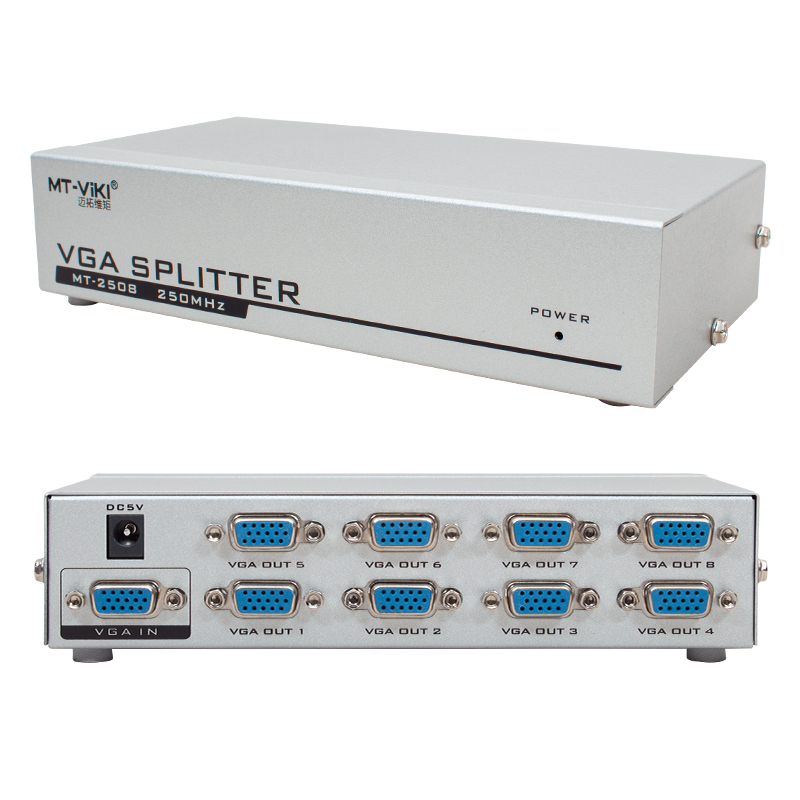 1920X1440 250 MHZ 8 PORT VGA DAĞITICI SPLITTER (4767) - Lisinya