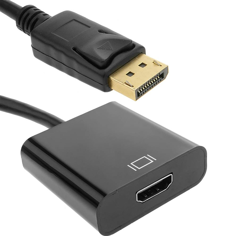 DISPLAY PORT TO HDMI DİŞİ 10 CM ÇEVİRİCİ KABLO (4767) - Lisinya