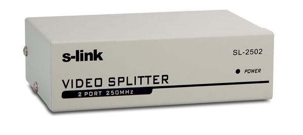 2 PORT VGA SPLITTER DAĞITICI 250MHZ - 1920X1080 SL-2502 (4767) - Lisinya