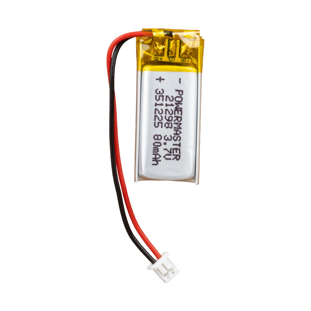 3.7 VOLT 80 MAH LİTYUM POLİMER PİL (4767) - Lisinya