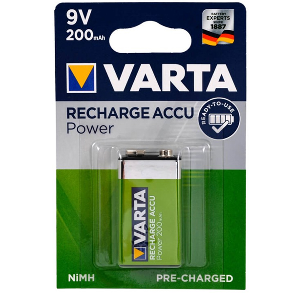 VARTA 9 VOLT 200 MAH ŞARJLI PİL (4767) - Lisinya