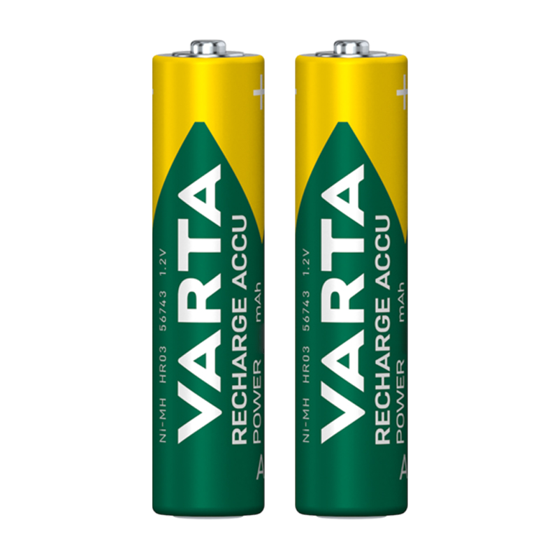 VARTA NI-MH 1.2V 800 MAH HR03 AAA ŞARJLI 2Lİ İNCE KALEM PİL (4767) - Lisinya