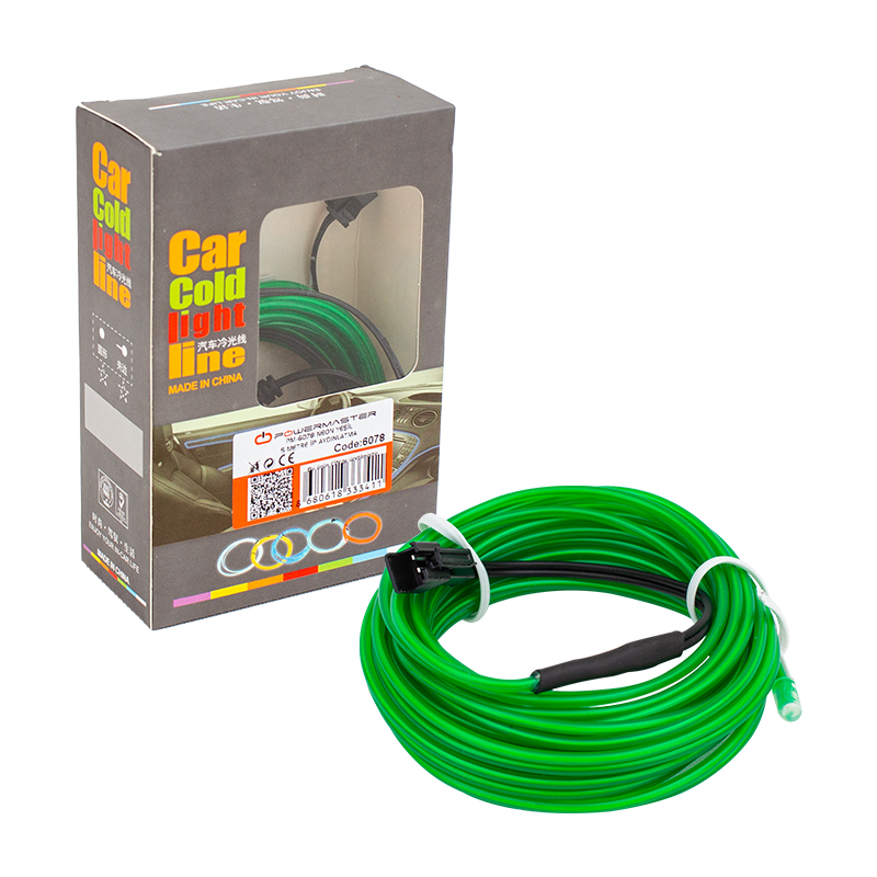 NEON YEŞİL 5 METRE İP AYDINLATMA 5 V USB ADAPTÖRLÜ (4767) - Lisinya