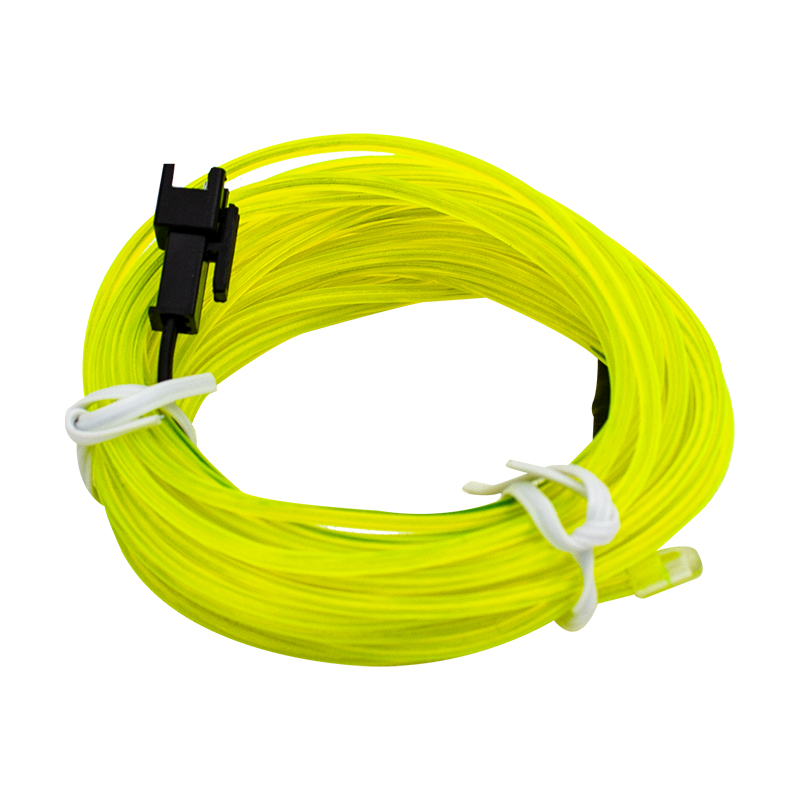 NEON PARLAK (FLORASAN) YEŞİL 5 METRE İP AYDINLATMA 5 V USB ADAPTÖRLÜ (4767) - Lisinya