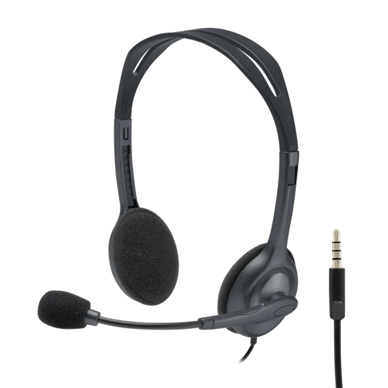 LOGITECH H111 STEREO SİYAH KULAKLIK (4767) - Lisinya