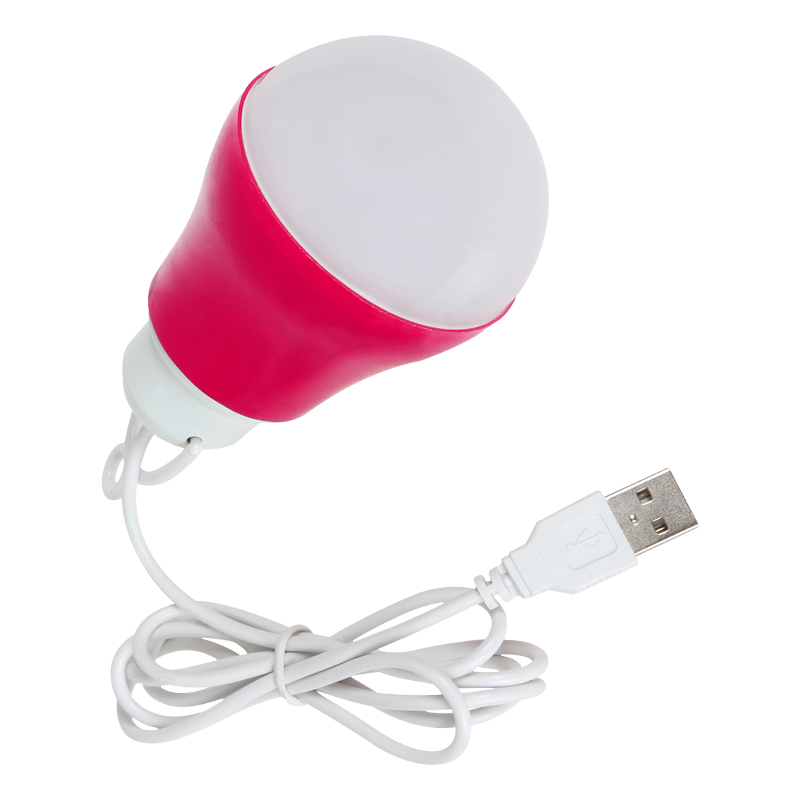 5 VOLT - 5 WATT 1 METRE USB KABLOLU BEYAZ LED AMPUL (4767) - Lisinya