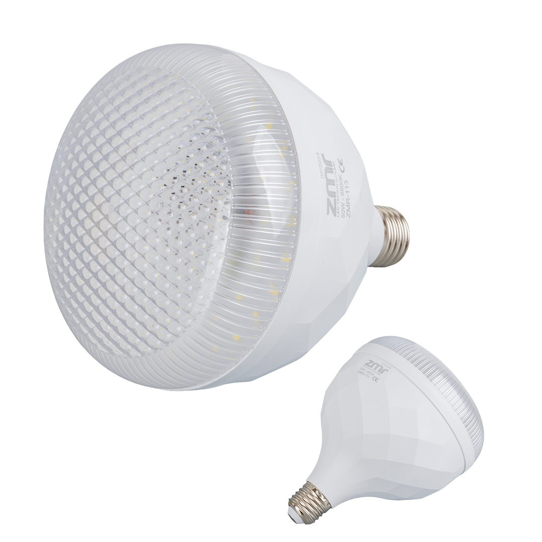 50W KRİSTAL CAMLI T-BULB BEYAZ LED AMPUL E27 6500K (15X19MM) (4767) - Lisinya