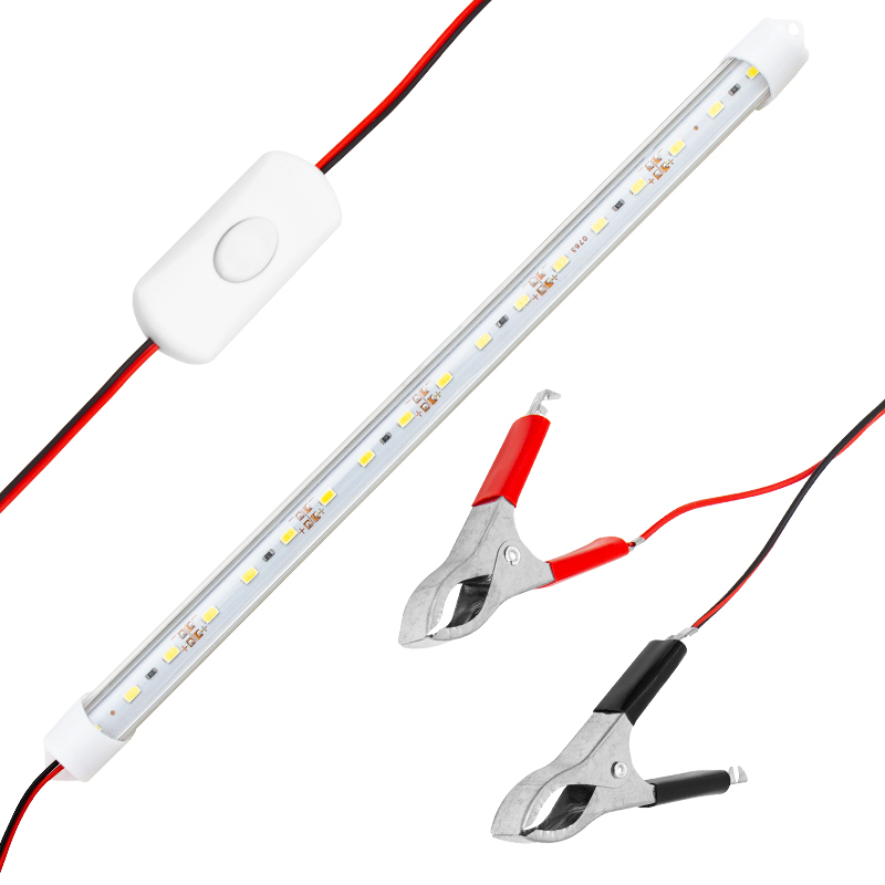 12 VOLT 5 WATT T8 LED AMPUL 30 CM AKÜ MAŞALI (4767) - Lisinya