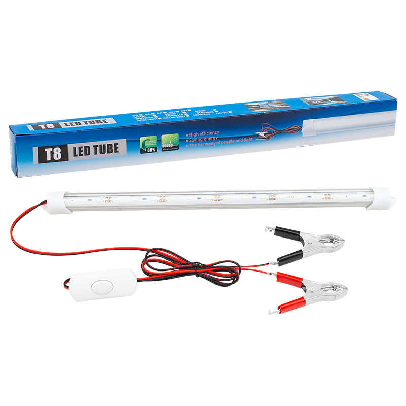 12 VOLT 5 WATT T8 LED AMPUL 30 CM AKÜ MAŞALI (4767) - Lisinya