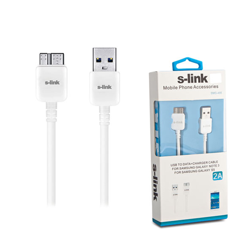 S-LINK SMG-495 NOTE3 DATA+ŞARJ KABLOSU (4767) - Lisinya