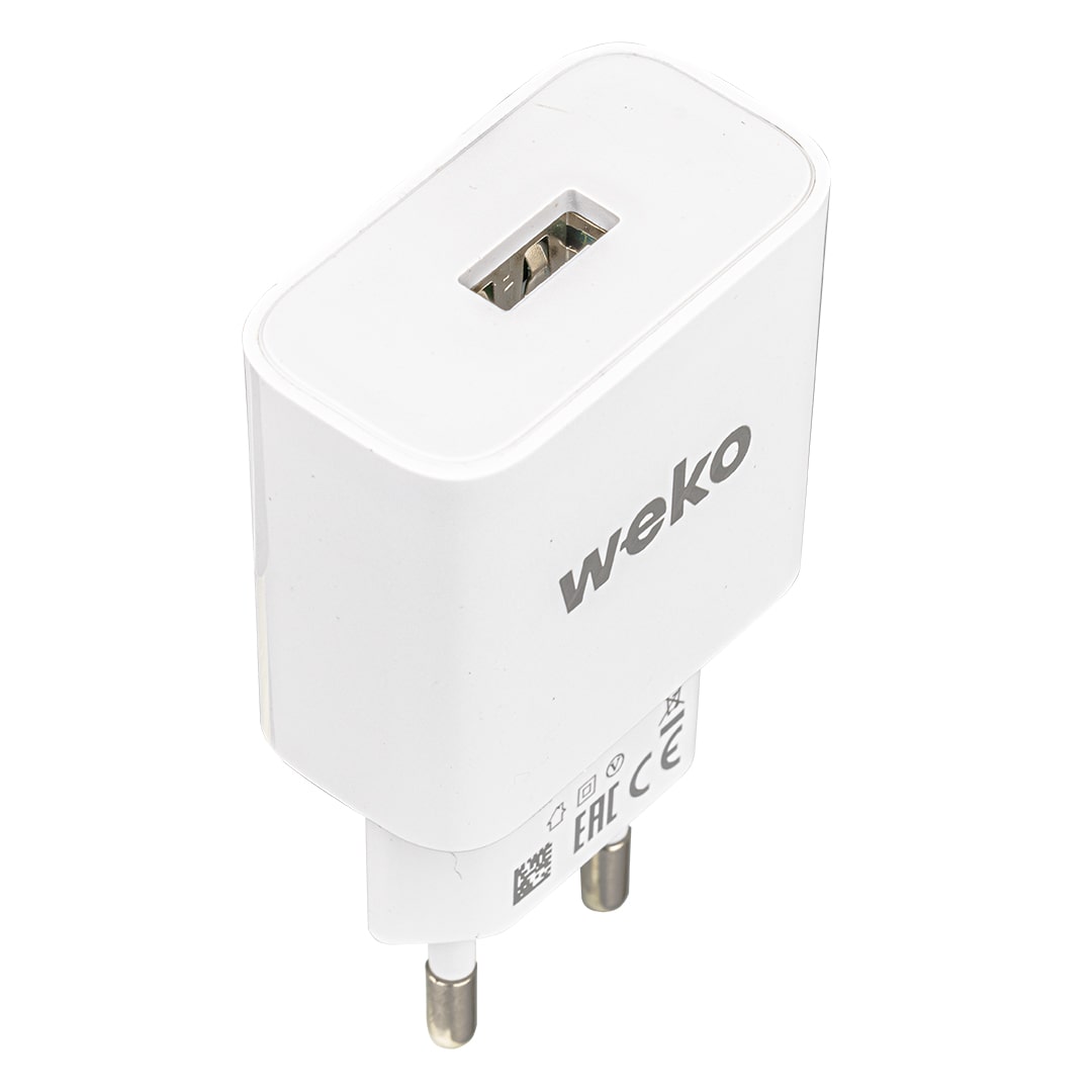 WK-21436 M7 2.1 AMPER ŞARJ BAŞLIK ADAPTÖRÜ + MICRO USB KABLO (NO:3) (4767) - Lisinya