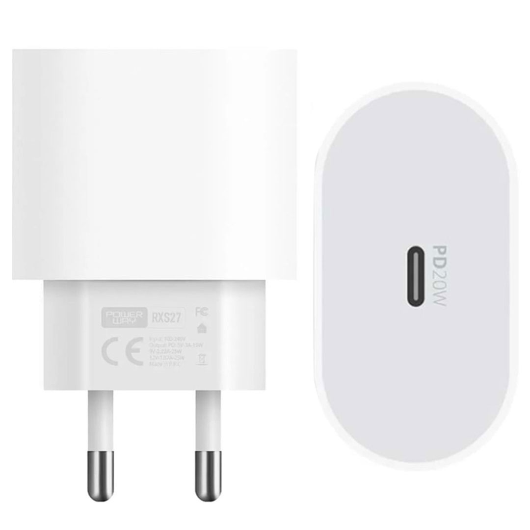 20 WATT TYPE-C ŞARJ BAŞLIK ADAPTÖRÜ + KABLO SETİ (APPLE 15 PRO-PROMAX UYUMLU) (4767) - Lisinya