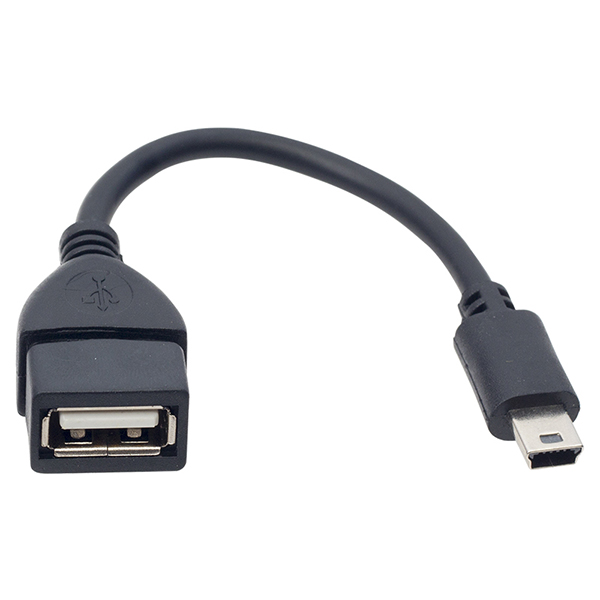 USB MİNİ 5P OTG DATA KABLOSU 15 CM (4767) - Lisinya