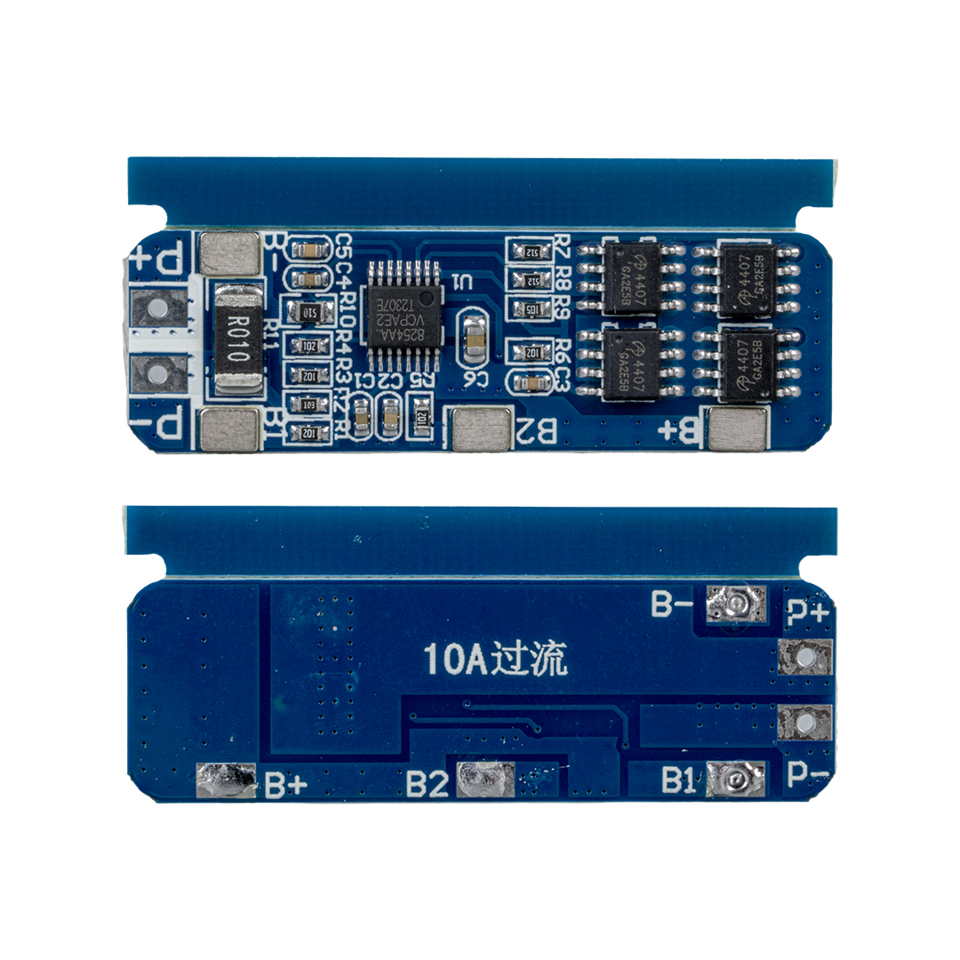 3S 10A BMS DEVRESİ LİTYUM BATARYA ŞARJ MODÜLÜ 49X15X2.5MM (4767) - Lisinya