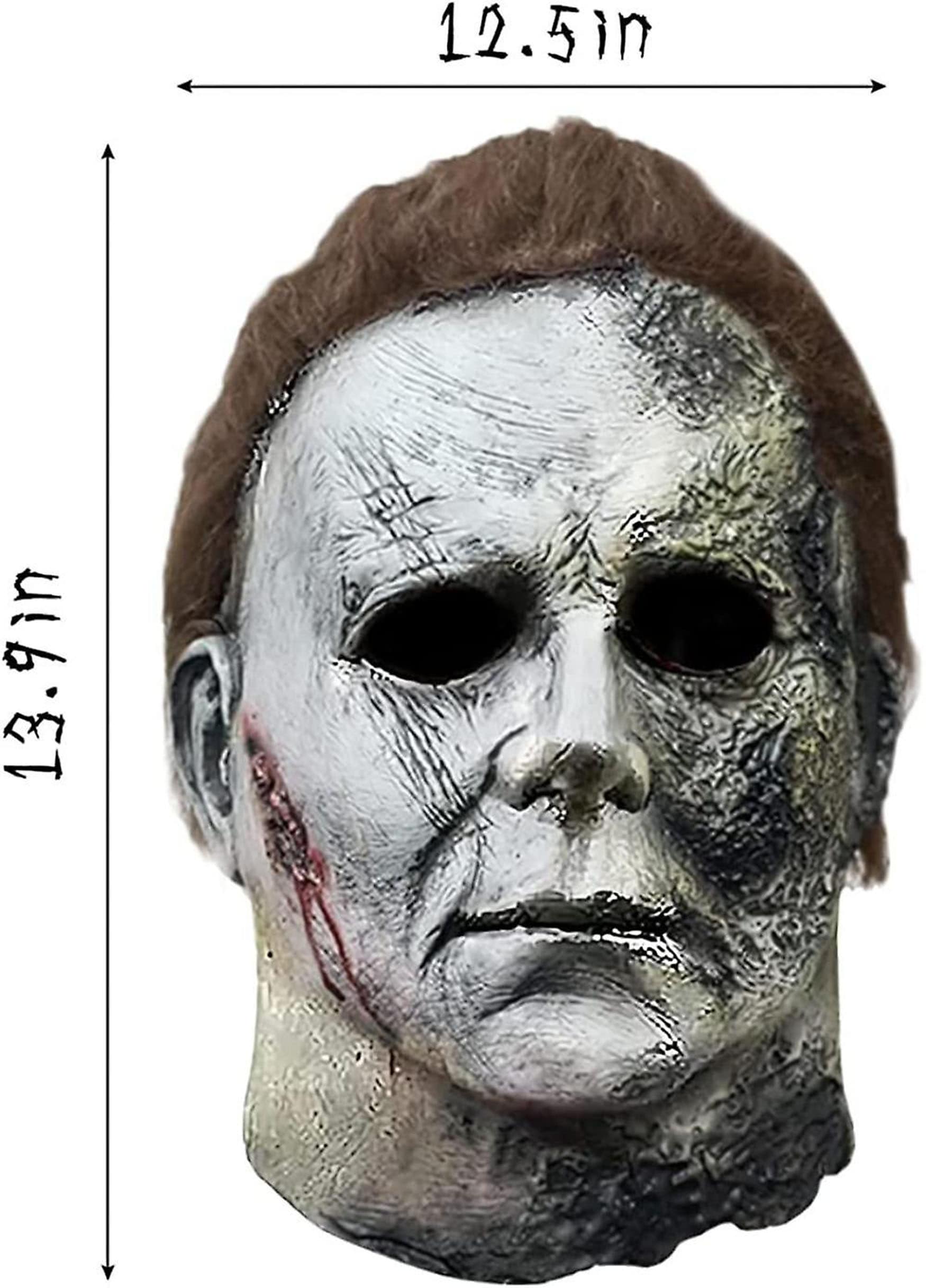 Michael Myers Lateks Maske - Michael Myers Et Maske Kafaya Tam Geçmeli (4767) - Lisinya