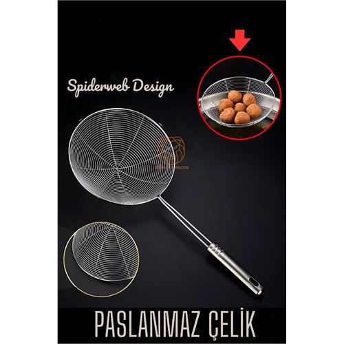 Lisinya Çelik Kevgir Spiderweb Design - Lisinya