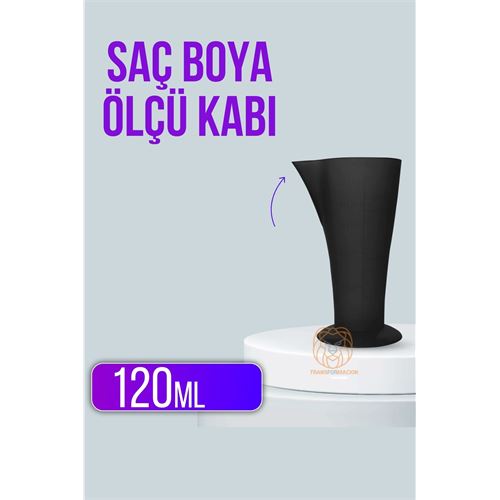 Lisinya Profesyonel Kuaför Boya Ölçek Kabı 120 ml - Lisinya