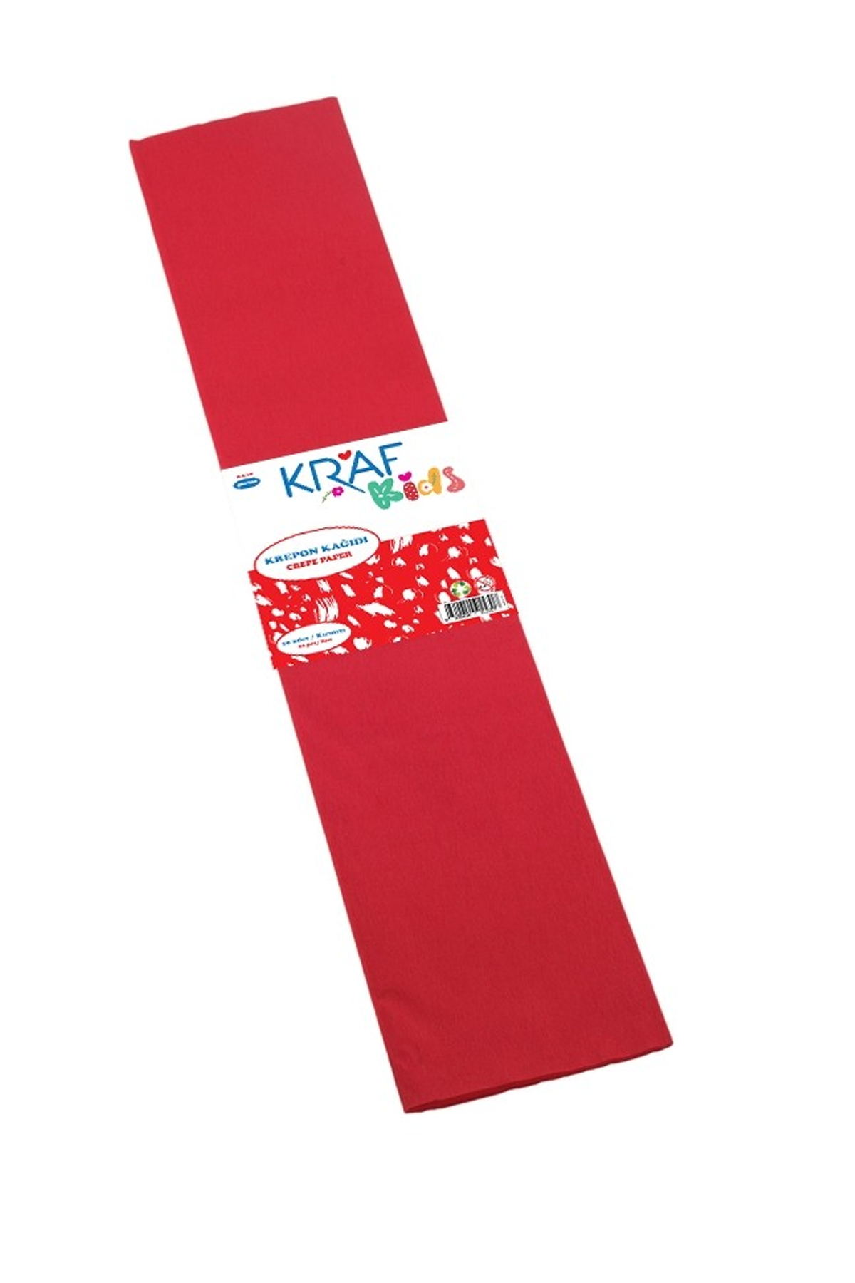 Kraf Kids Krepon Kağidi 50X200 Karışık Renk 10'lu - Lisinya