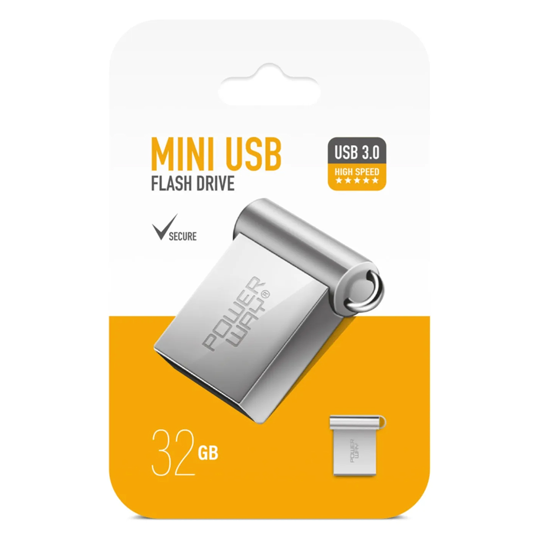 32 GB USB 3.0 METAL MINI FLASH BELLEK (4767) - Lisinya