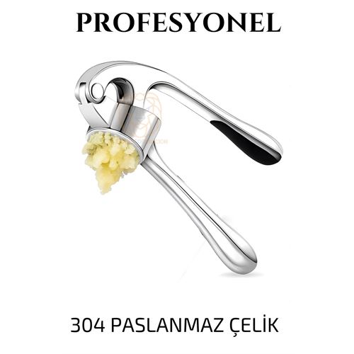 Lisinya Sarımsak Ezici 304 Paslanmaz Çelik Stella Classic Design - Lisinya