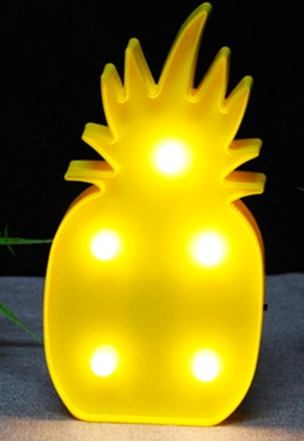 Led Işıklı Ananas Gece Lambası - Lisinya