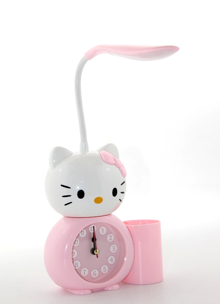 Hello Kitty Masa Lambası Saat Ve Kalemlik Alk2584 - Lisinya