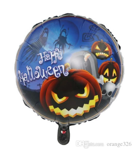 Happy Halloween Balkabağı Folyo Balon 18 İnç - Lisinya