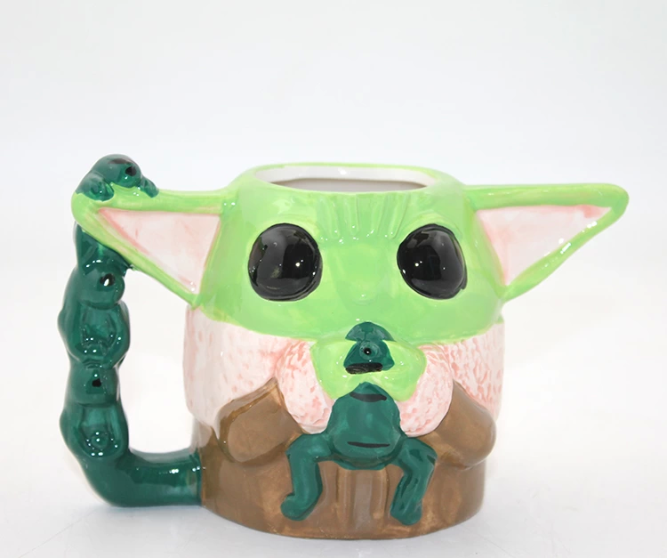 Porselen Baby Yoda Kupa Bardak Aalk2524 - Lisinya