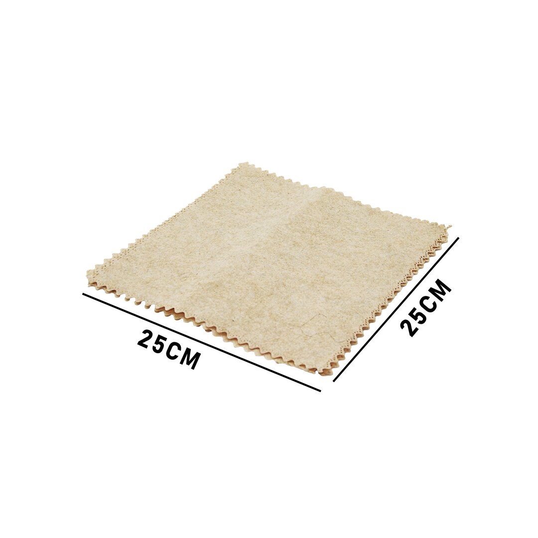 3 PCS 25X25CM YEŞİL LİF KABAK BİTİKİ ÜRETİMİ SAF DOĞAL TEMİZLİK BEZİ (4767) - Lisinya