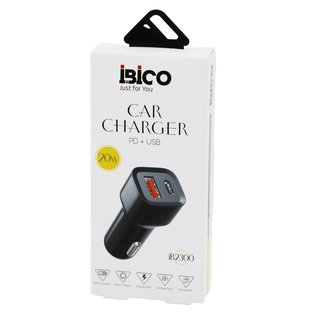 CAR CHARGER PD + USB OTO - ARAÇ ÇAKMAKLIK ŞARJ BAŞLIK 3.0 A 20W (4767) - Lisinya