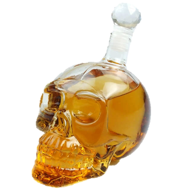 Kuru Kafa Şişe  Crystal Head 500ml - Lisinya