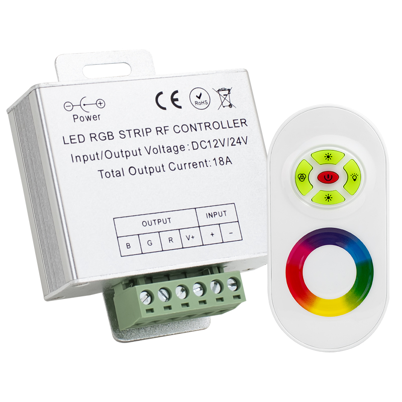 LED RGB KONTROL DEVRE DOKUNMATİK UK LI FC-PB-12Q (18 AMPER) (4767) - Lisinya