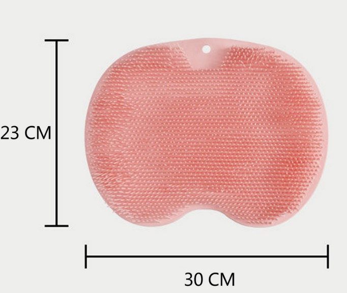 Vantuzlu Banyo Sırt Fırçası Ve Masaj Matı