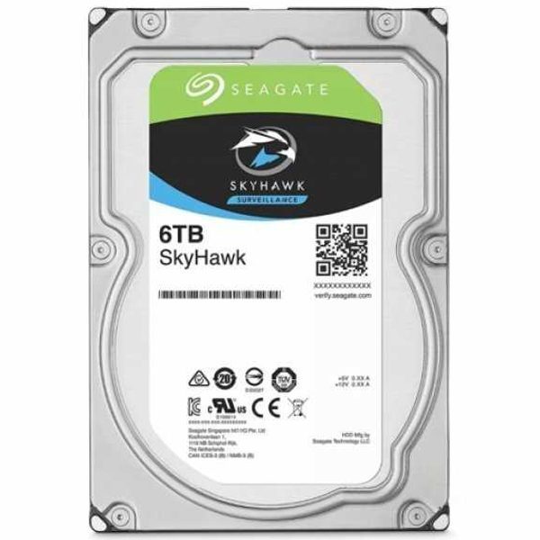 Seagate St6000vx001 Sv35 6 Tb Sata 6gb/s 7/24 Güvenlik Harddisk (4172)