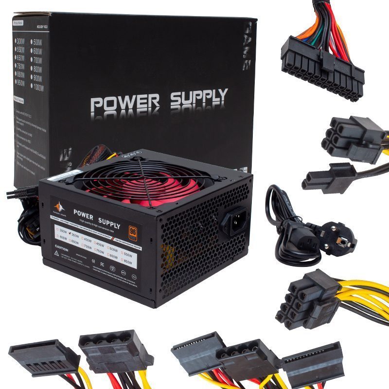 Atx-p4-350w 12v V2.3 20+4 Pın 350 Watt Peak Power Supply (4172)