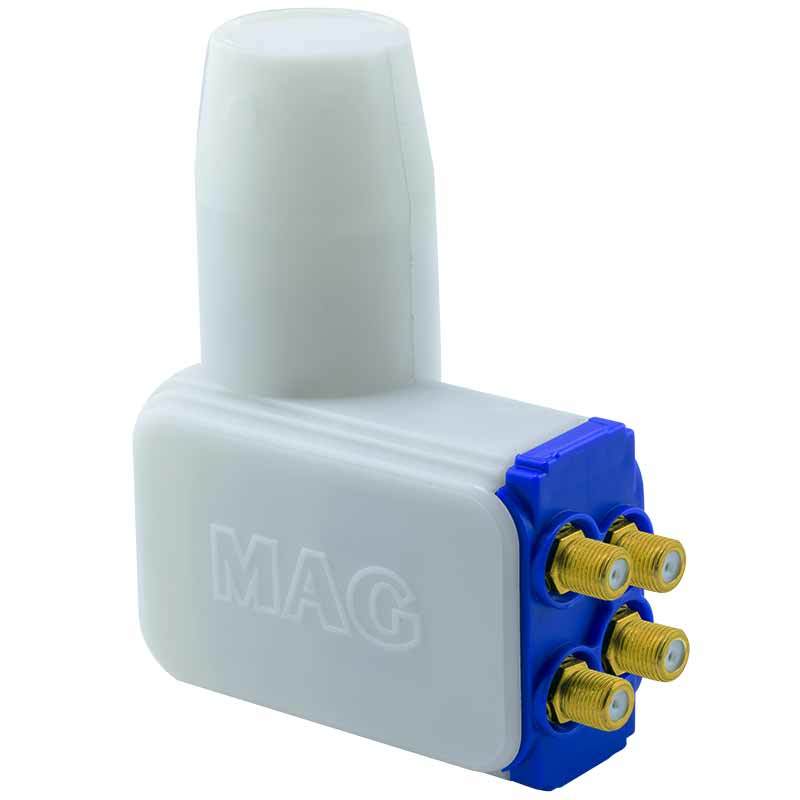 Mag Nec Chıp 4k Ultra Hd Slim Rocket Dörtlü Quattro Dörtlü Santral Lnb 0.1 Db (4172)