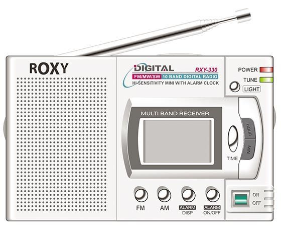 Roxy Rxy-330 10 Bant Digital Göstergeli Pilli Radyo (4172)