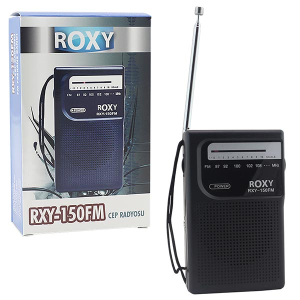 Roxy Rxy-150fm Cep Tipi Mini Analog Radyo (4172)