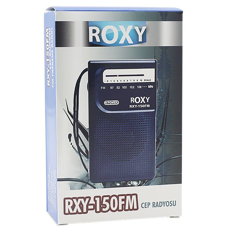 Roxy Rxy-150fm Cep Tipi Mini Analog Radyo (4172)