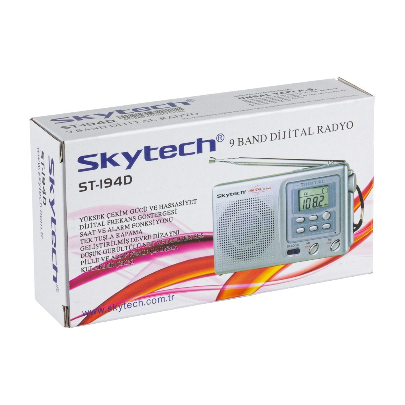 Skytech St-194d 9 Band Dıgıtal Fm Radyo (4172)