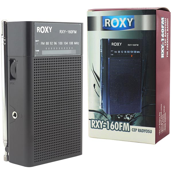 Roxy Rxy-160fm Cep Tipi Mini Analog Radyo (4172)