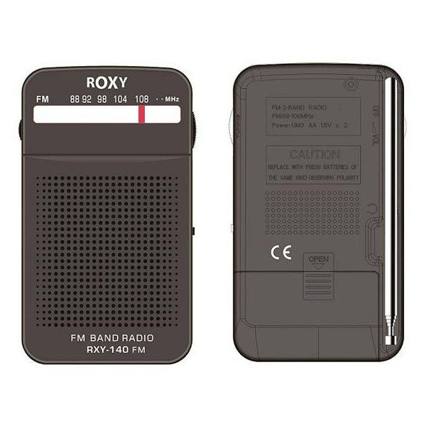 Roxy Rxy-140fm Cep Tipi Mini Analog Radyo (4172)