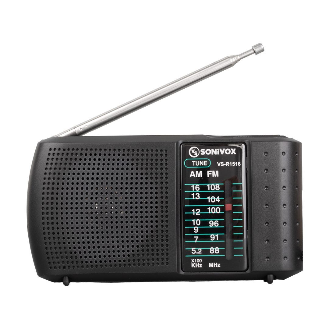 Siyah Renk Analog Radyo Vs-r1516 (4172)