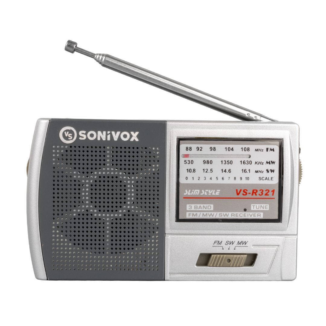 Gümüş Renk Cep Tipi Analog Fm Radyo Vs-r321 (4172)