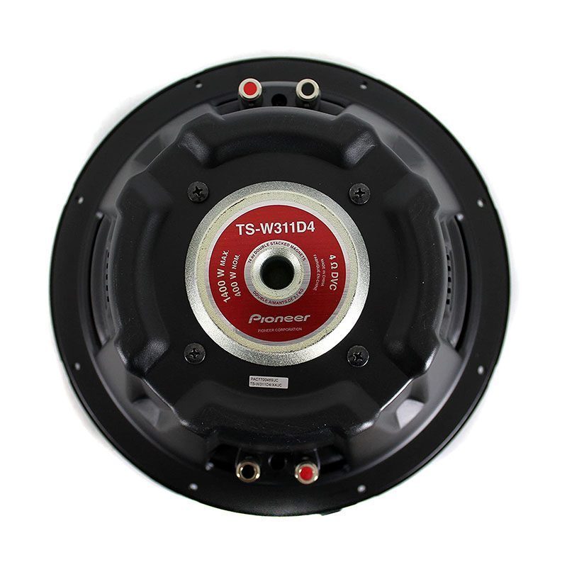 Pıoneer Ts-w312d4 30 Cm 1600 Watt Subwoofer Çift Bobinli Oto Hoparlör (4172)