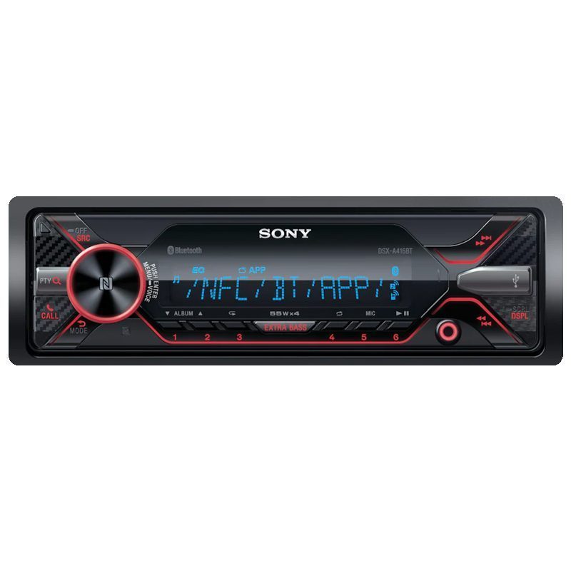 Sony Dsx-a416bt Usb/fm/aux/bluetooth Oto Teyp 4 X 55 Watt (4172)