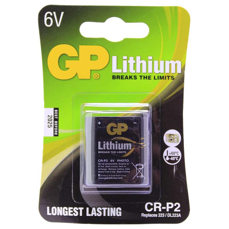 Gp Crp2 6 Volt Fot.mak. Lityum Pil (4172)